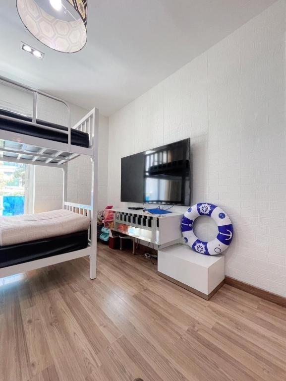 My Resort Huahin C202 ราคาประหยัดกว่า ห้องแฟมิลี่ทำใหม่2ห้องนอน1ห้องรับแขกพักได้8 คนเล่นสวนนำ้ฟรี Ngoại thất bức ảnh