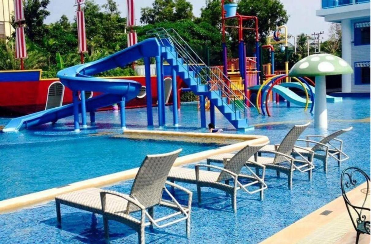 My Resort Huahin C202 ราคาประหยัดกว่า ห้องแฟมิลี่ทำใหม่2ห้องนอน1ห้องรับแขกพักได้8 คนเล่นสวนนำ้ฟรี Ngoại thất bức ảnh
