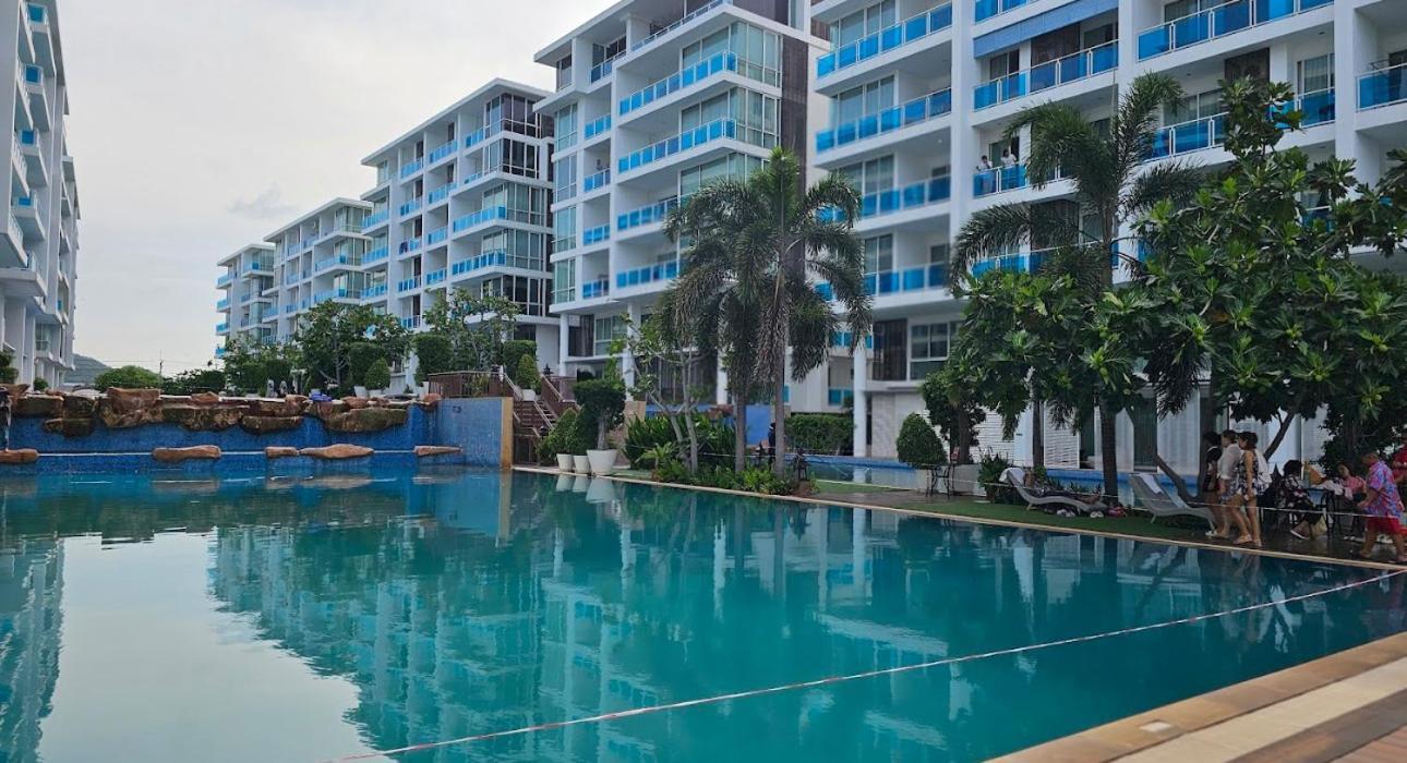 My Resort Huahin C202 ราคาประหยัดกว่า ห้องแฟมิลี่ทำใหม่2ห้องนอน1ห้องรับแขกพักได้8 คนเล่นสวนนำ้ฟรี Ngoại thất bức ảnh