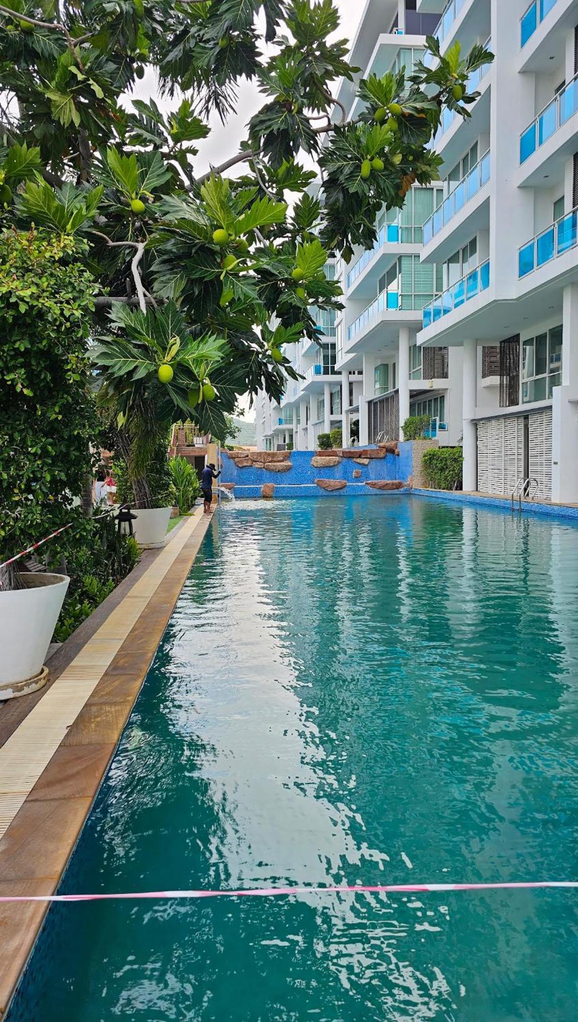 My Resort Huahin C202 ราคาประหยัดกว่า ห้องแฟมิลี่ทำใหม่2ห้องนอน1ห้องรับแขกพักได้8 คนเล่นสวนนำ้ฟรี Ngoại thất bức ảnh