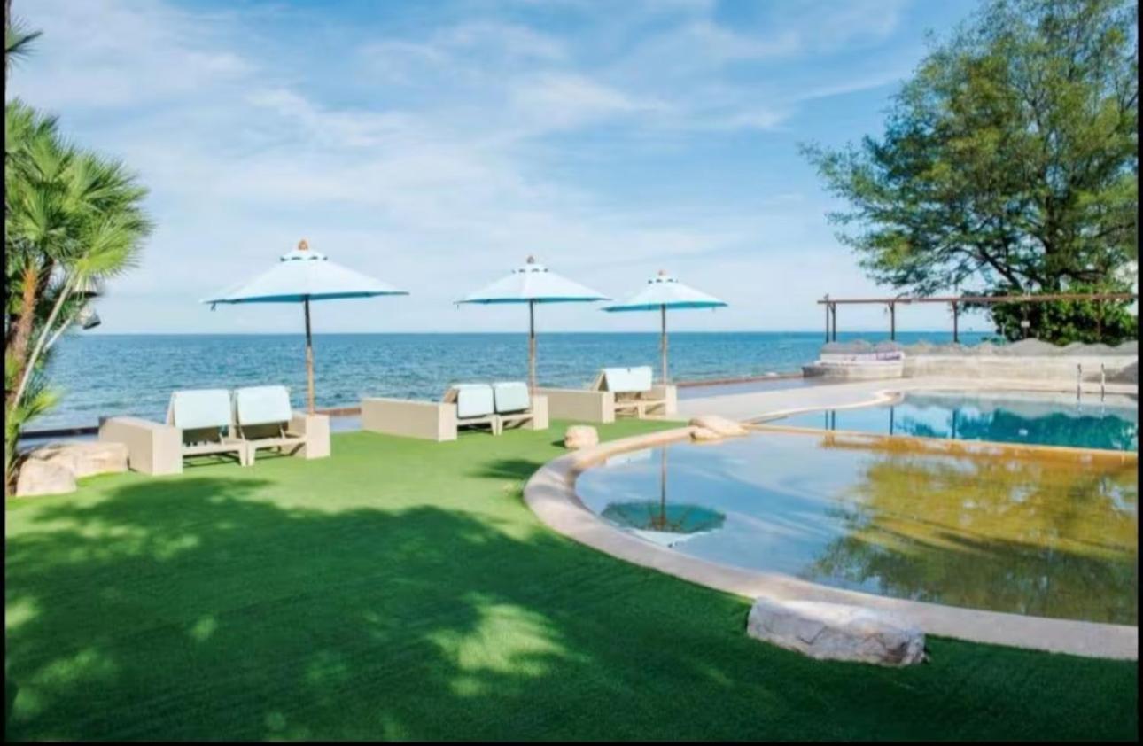 My Resort Huahin C202 ราคาประหยัดกว่า ห้องแฟมิลี่ทำใหม่2ห้องนอน1ห้องรับแขกพักได้8 คนเล่นสวนนำ้ฟรี Ngoại thất bức ảnh