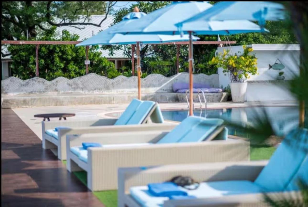My Resort Huahin C202 ราคาประหยัดกว่า ห้องแฟมิลี่ทำใหม่2ห้องนอน1ห้องรับแขกพักได้8 คนเล่นสวนนำ้ฟรี Ngoại thất bức ảnh