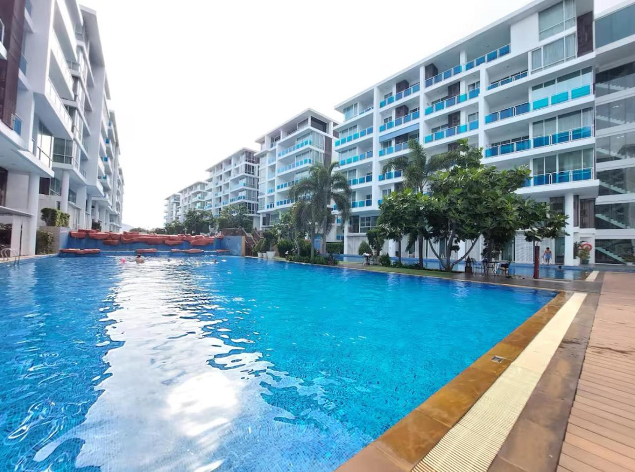 My Resort Huahin C202 ราคาประหยัดกว่า ห้องแฟมิลี่ทำใหม่2ห้องนอน1ห้องรับแขกพักได้8 คนเล่นสวนนำ้ฟรี Ngoại thất bức ảnh
