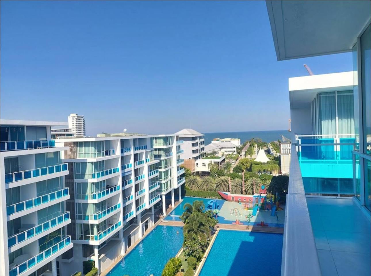 My Resort Huahin C202 ราคาประหยัดกว่า ห้องแฟมิลี่ทำใหม่2ห้องนอน1ห้องรับแขกพักได้8 คนเล่นสวนนำ้ฟรี Ngoại thất bức ảnh